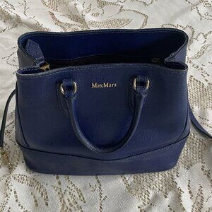 MaxMara Colbalt Blue Handbag